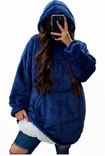 Polerón Sherpa con Capucha - Tu compañero de invierno